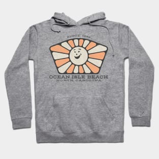 Ocean Isle Beach, NC Summertime Smiley Sunshine Hoodie